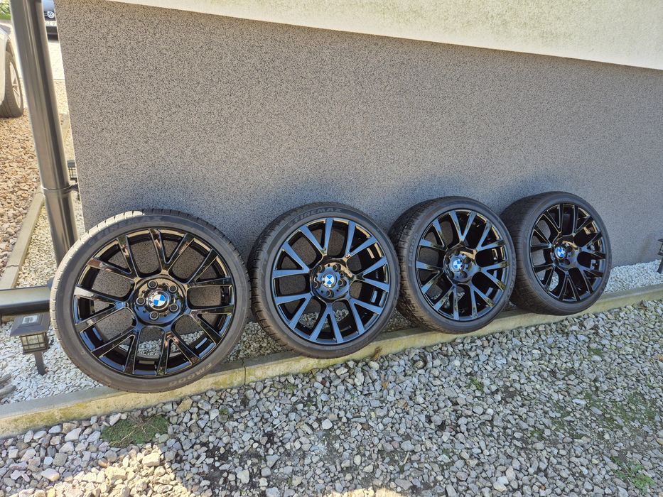 Koła Felgi Opony Zimowe Bmw 5x120 19" Czarne Styling 238