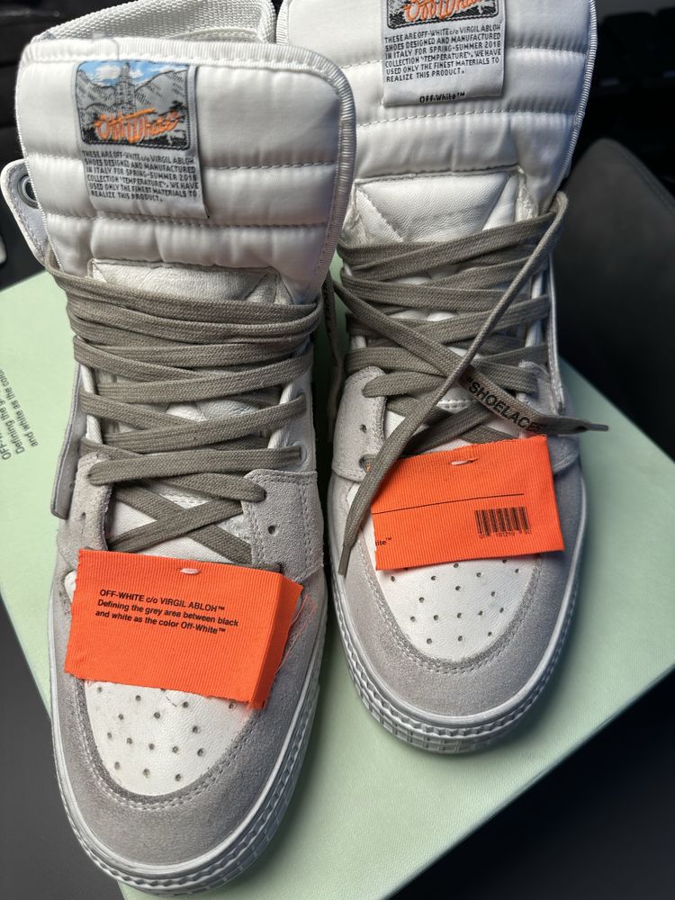 Off-White б/у (один раз обуты) 44 р