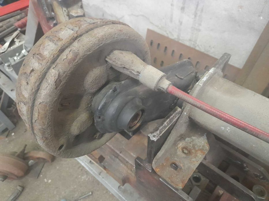 Naprawa regeneracja osi KNOTT ALKO NIEWIADÓW BPW PEITZ Wymiana wahaczy