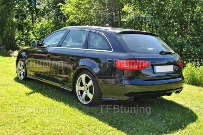 Spoilery progowe Audi A4 B8 TFB TUNING