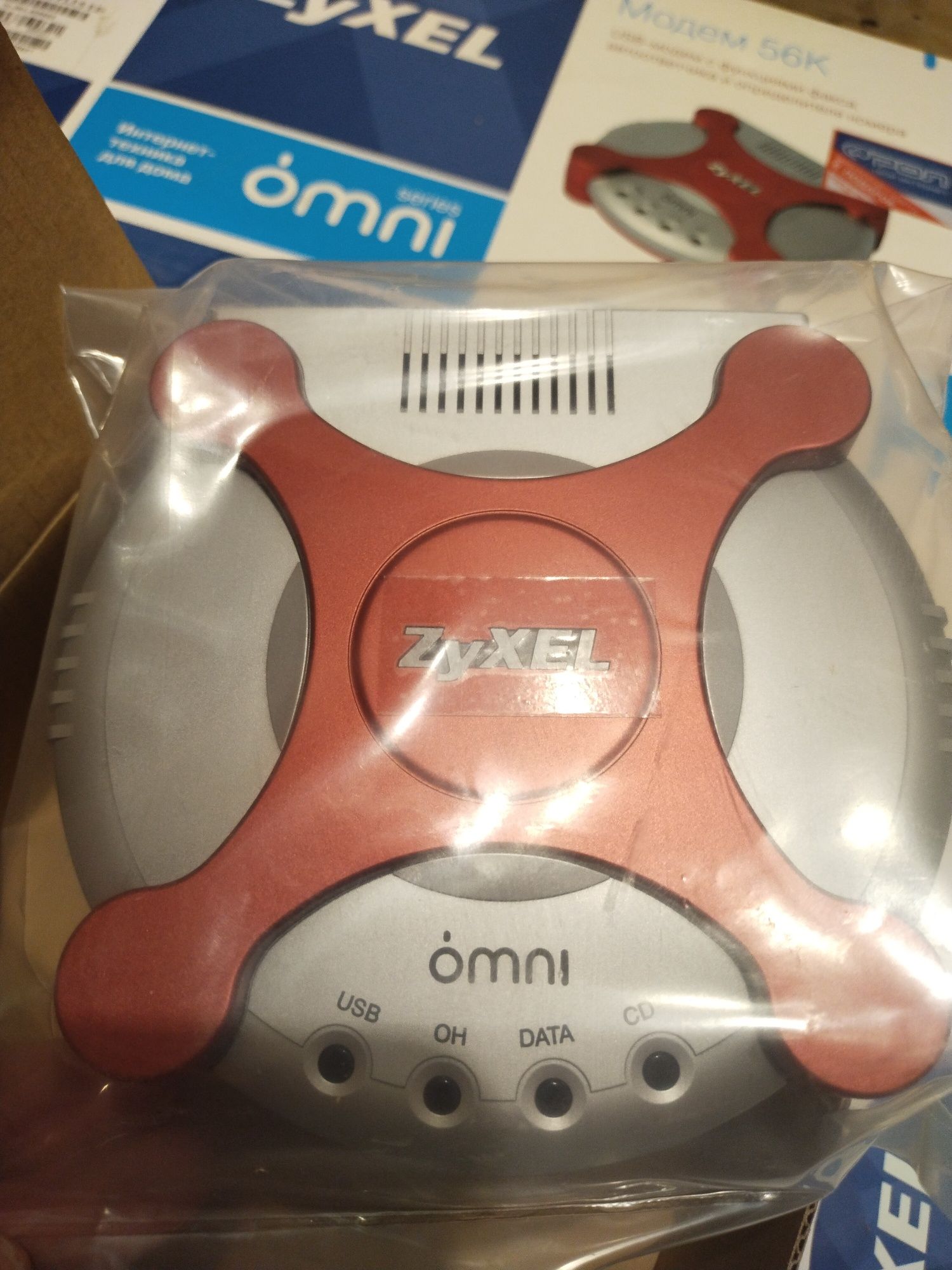 USB-модем ZyXEL omni 56k usb plus EE