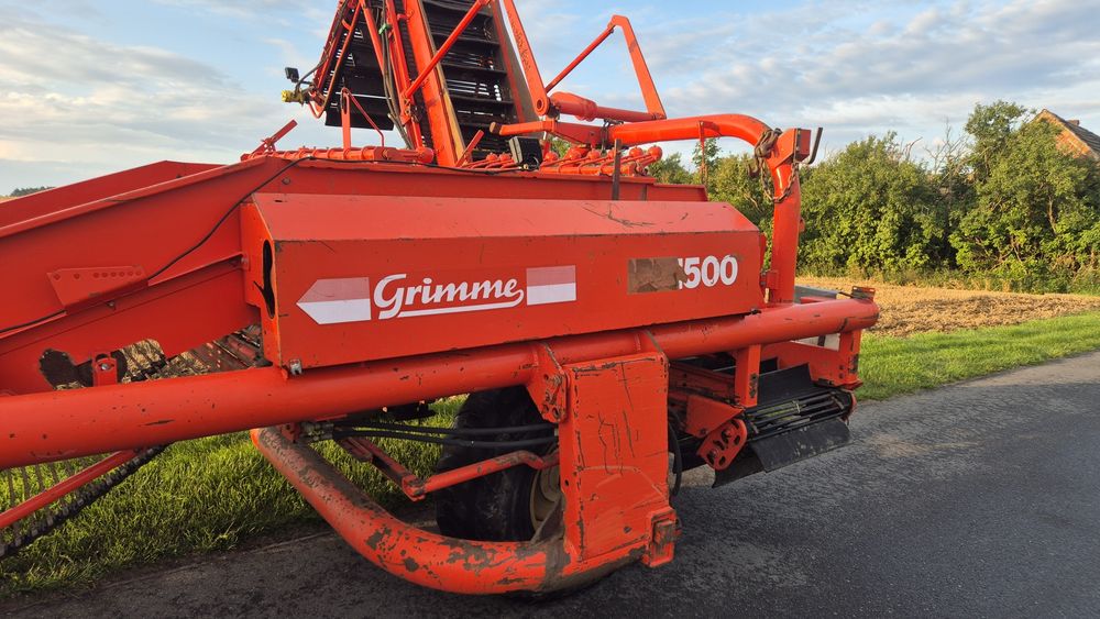 Kombajn do cebuli buraczka ziemniaków Grimme DL 1500 amac