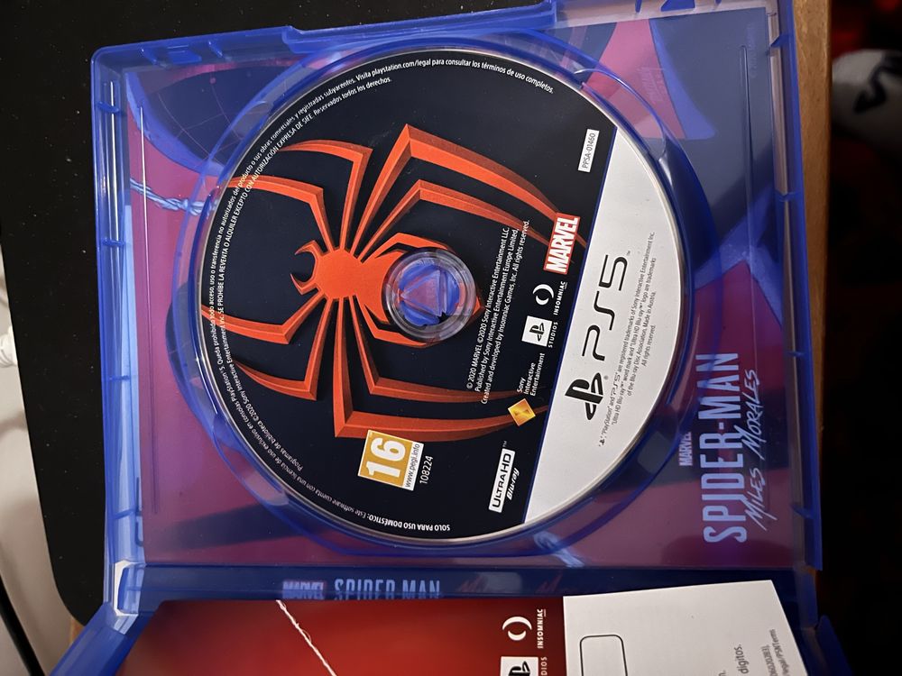 Spiderman Miles Morales PS5 edição especial sem código
