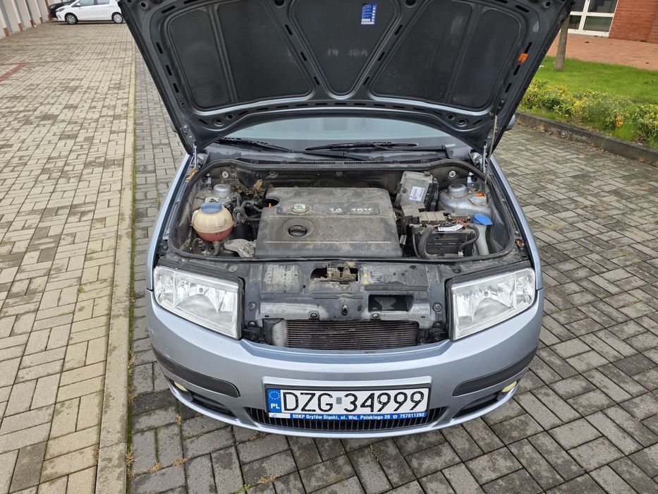 Skoda Fabia lift 2005r 1.4 mpi benzyna, klima