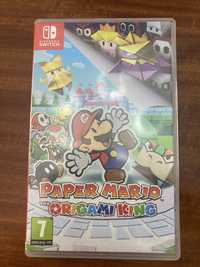 Super Paper Mario Origami King Nintendo switch como novo