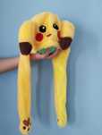 Czapka Pikachu dla dzieci z podnoszonymi uszkami