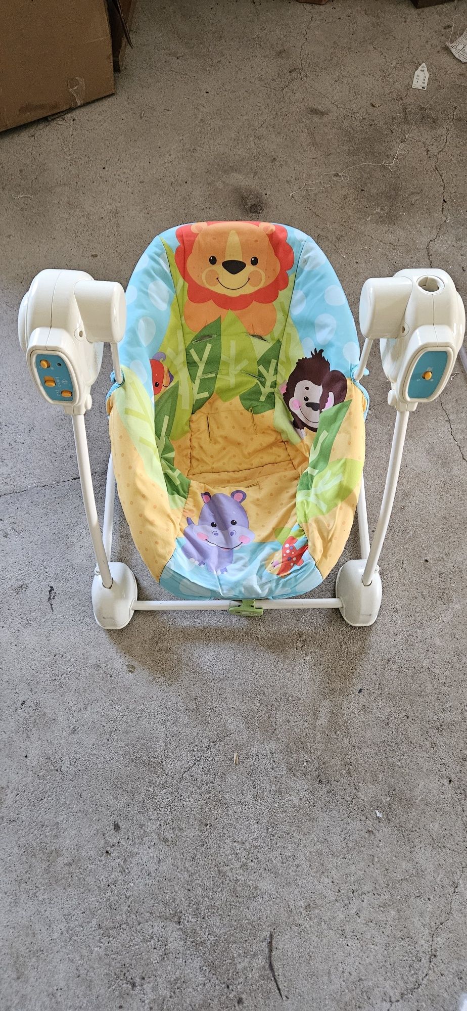 Cadeira baloiço fisher price