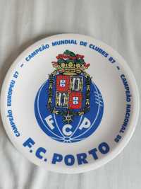 Prato FCPORTO campeão europeu/mundial clubes 87.