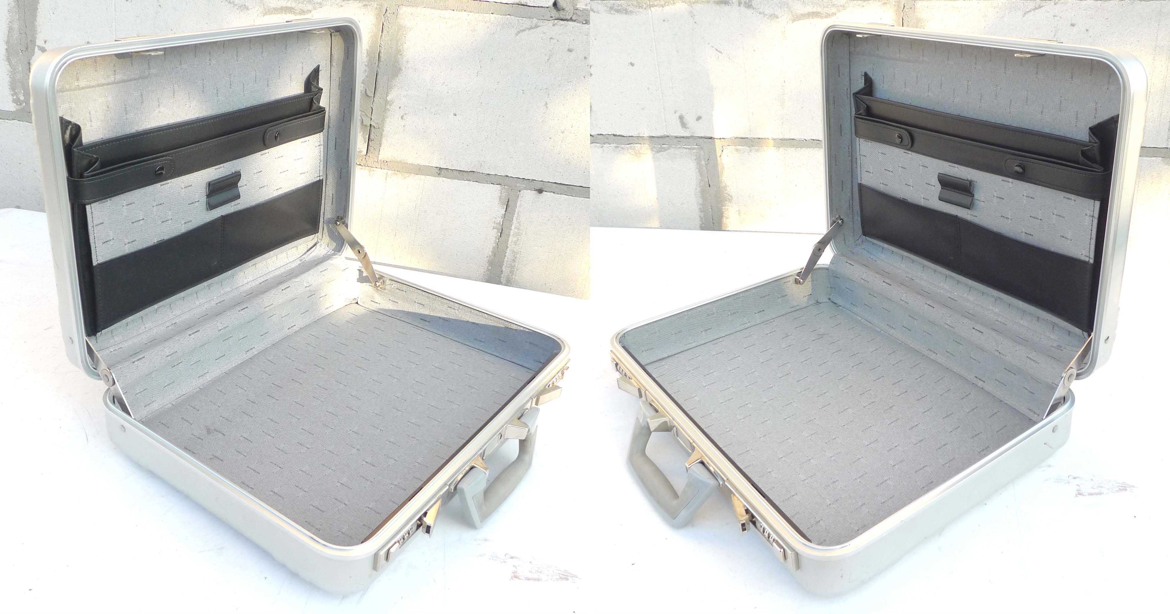 Walizka z aluminium 46x35x12cm neseser teczka aktówka case etui