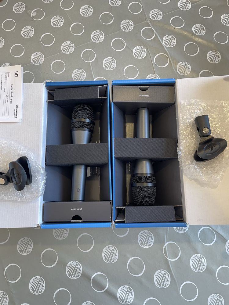 Микрофон Sennheiser e 845-s, rode shure
