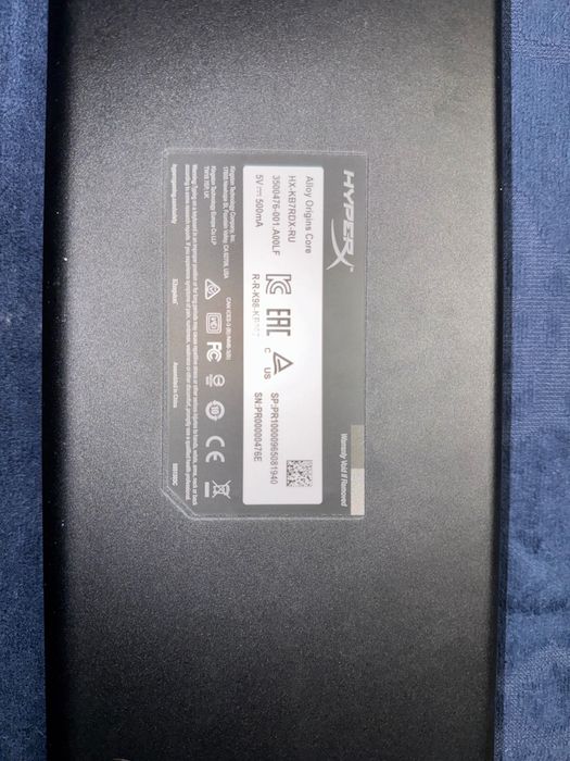 Hyperx alloy origins core