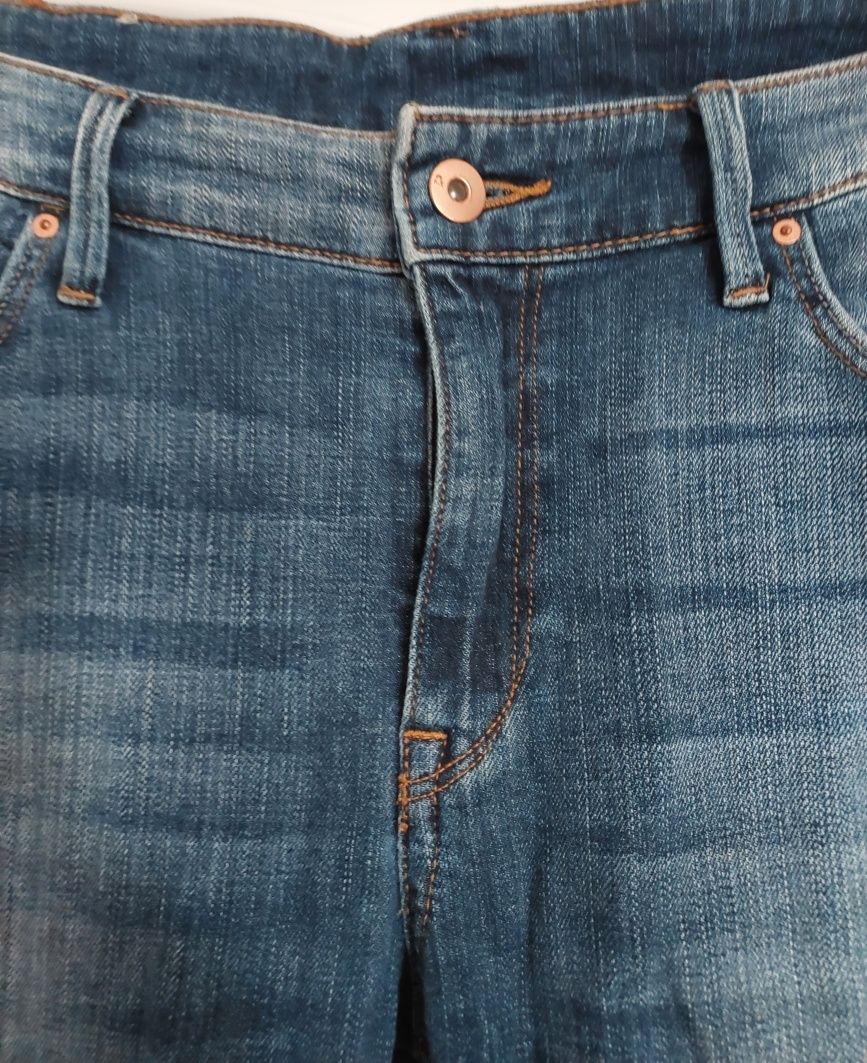 Spodnie jeansowe jeansy boyfriend H&M 44/46