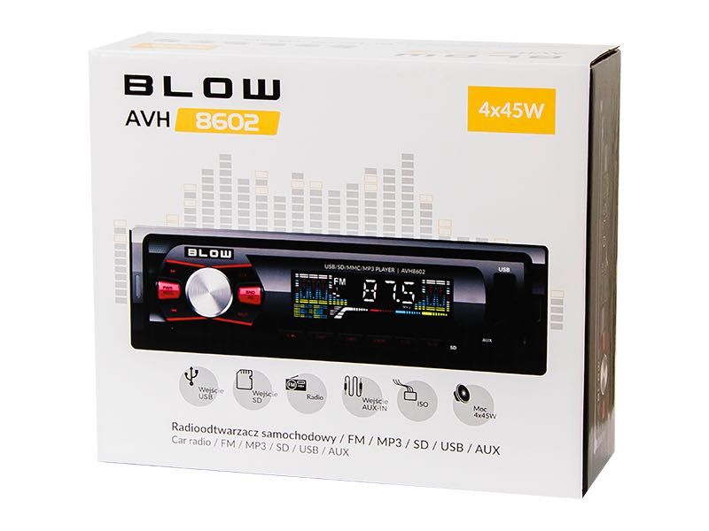 Radio Samochodowe USB MP3 , SD , AUX