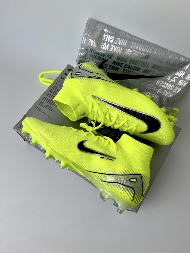 Оригинал Nike Zoom Mercurial Superfly 10 Elite AG - Pro (FQ8339 700)