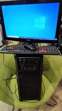 Komputer stacjonarny z monitorem Intel core i5 8GB RAM NVIDIA GeForce