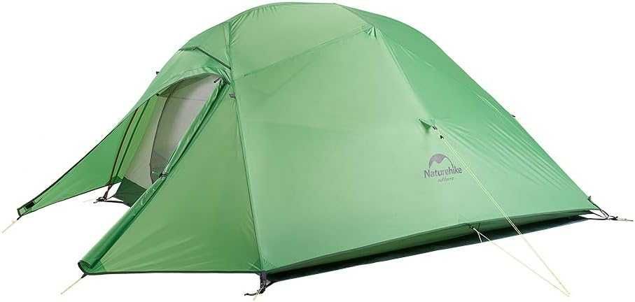Ultralekki namiot turystyczny Naturehike Cloud Up 3 20D zielony 3-os.