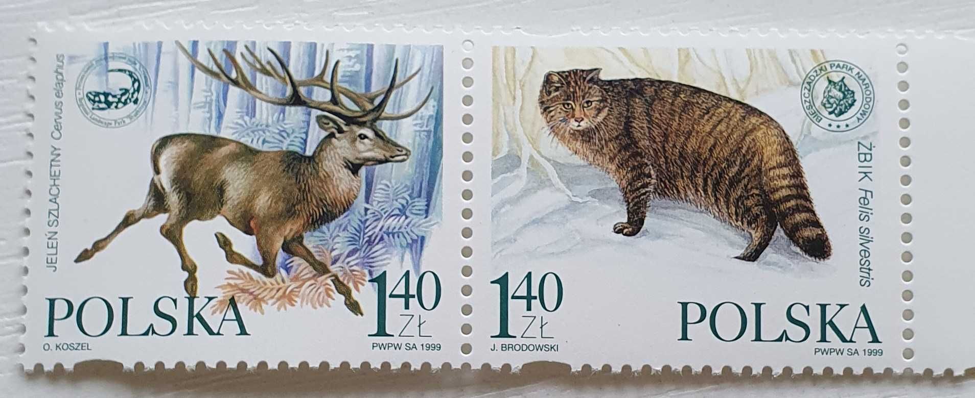 Fi. 3639 i 3640 znaczki czyste z 1999 roku