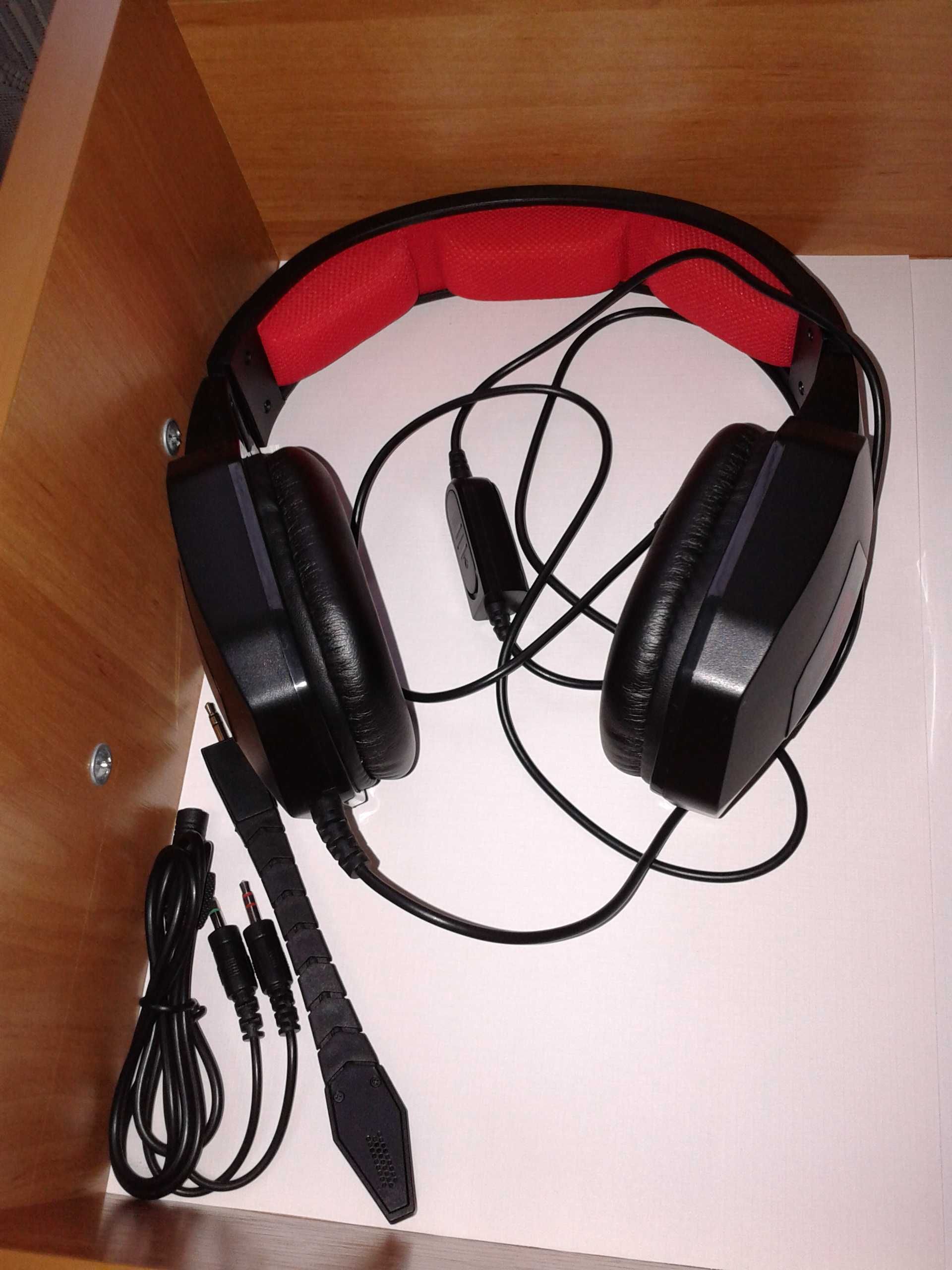 SŁUCHAWKI GAMINGOWE PC dla Graczy HEADSET - Genesis Argon 400 nauszne