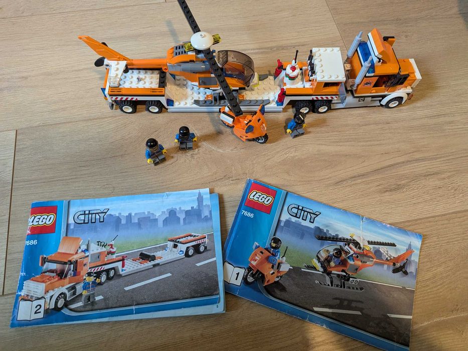 LEGO 7686 City Laweta do przewozu helikoptera