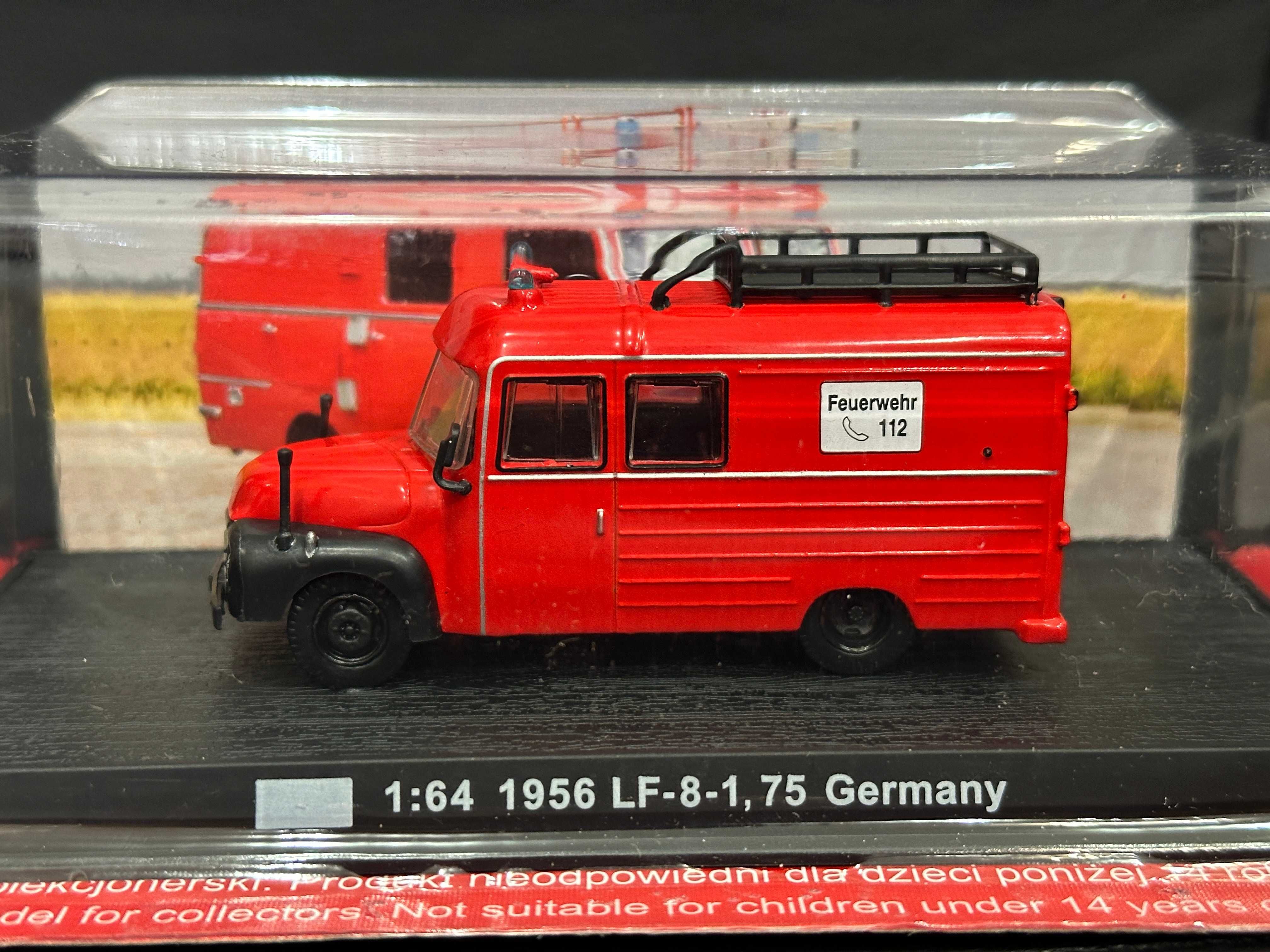 WOZY STRAŻACKIE Opel LF-8-1 75 1:64 AMERCOM Straż Pożarna 1956