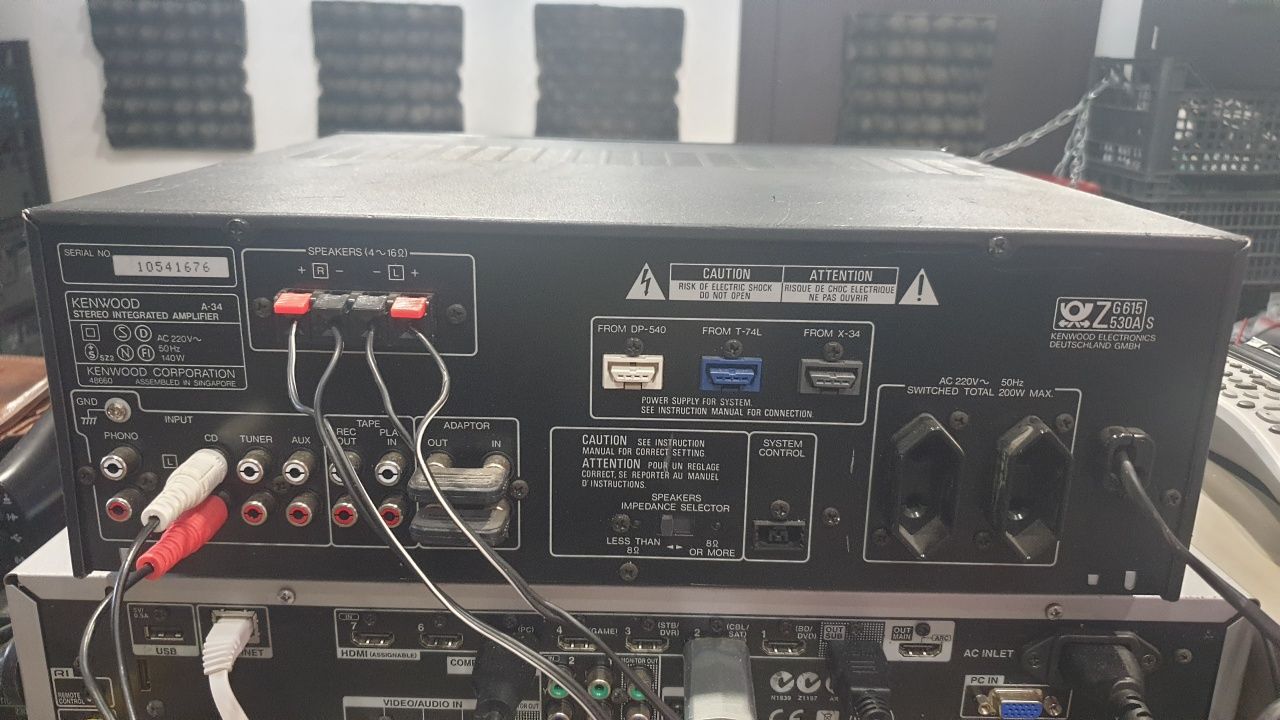 Kenwood A-34 транзисторний stereo підсилювач