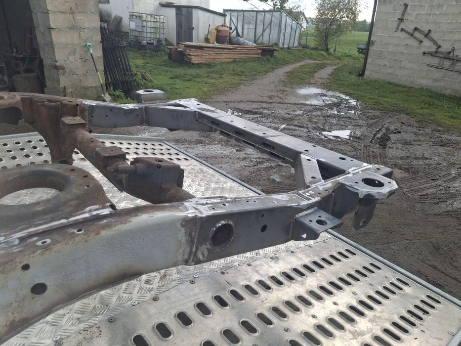 Reperaturka ramy tył nissan patrol y61 długa