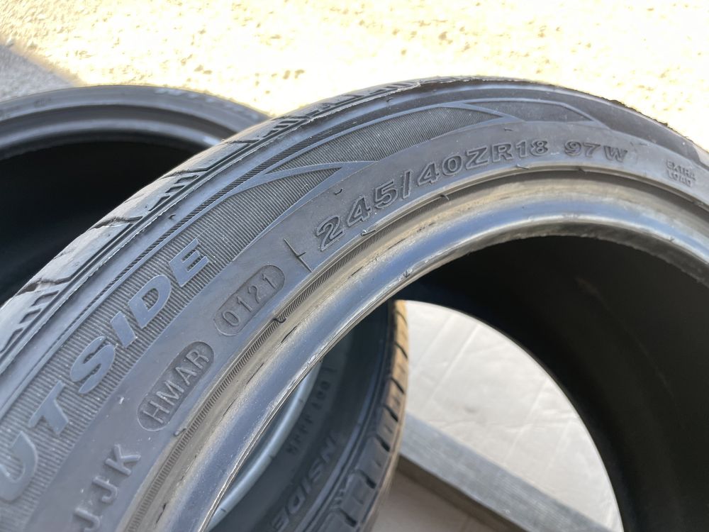шини резина  гума 245/40 R18 Nexen audi lexus audi nissan Hyundai kia