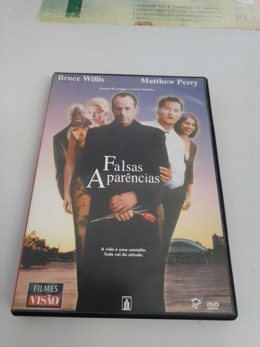 DVD Falsas Aparências Filme com Bruce Willis Matthew Perry Lynn