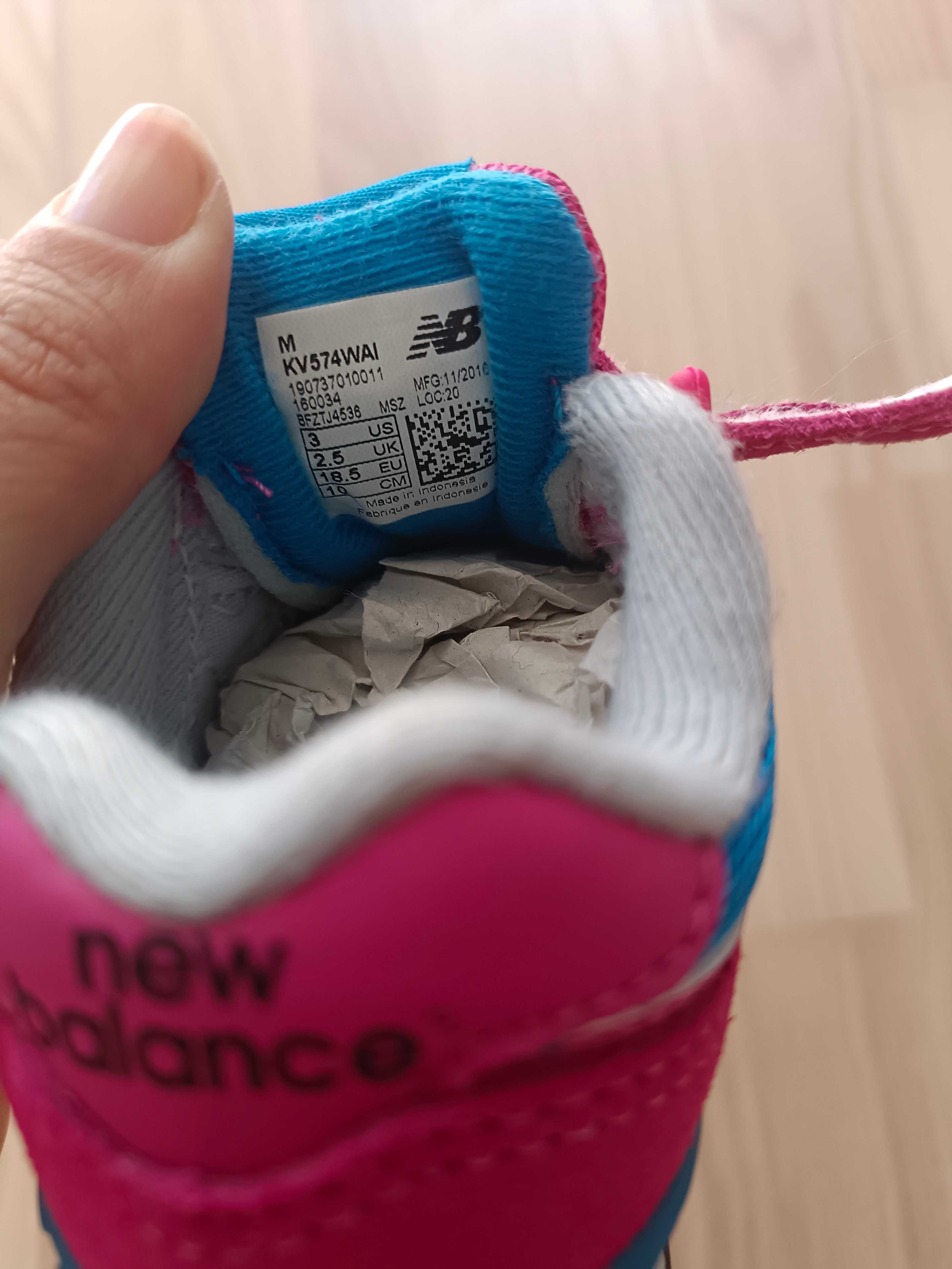 Buty new balance rozmiar 18.5