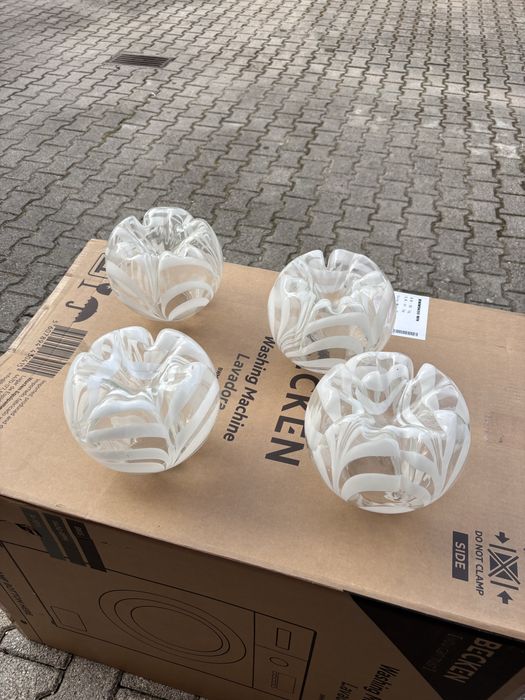 Globo de Vidro trabalhado Antigo