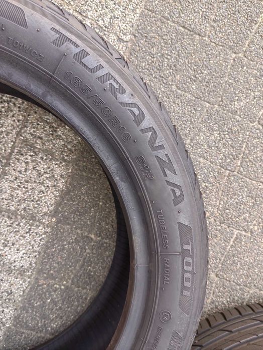 185/50r16 81H Bridgestone Turanza T 001 komplet lato