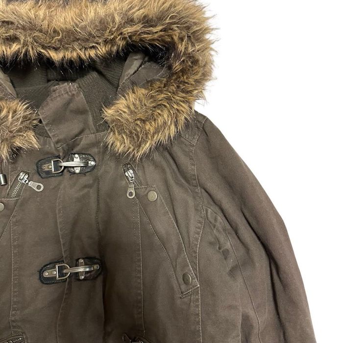 in the attic khaki puffer jacket archive japanese пуховик куртка