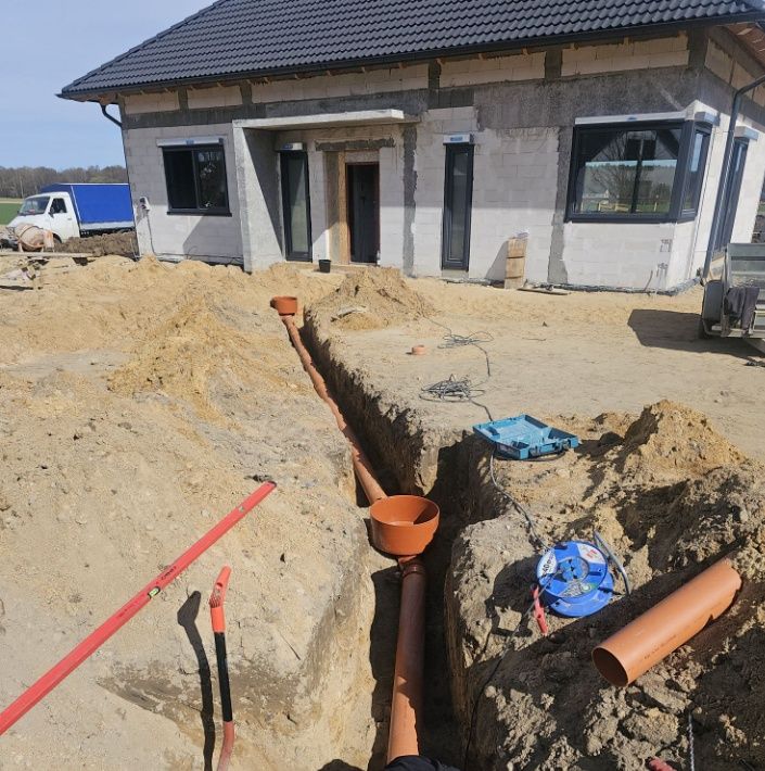 Minikoparka 2tPrzyłącza Roboty ziemne