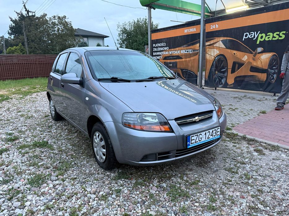 Chevrolet Kalos Aveo 1.2 2005r. Klimatyzacja 5drzwi Zadbany