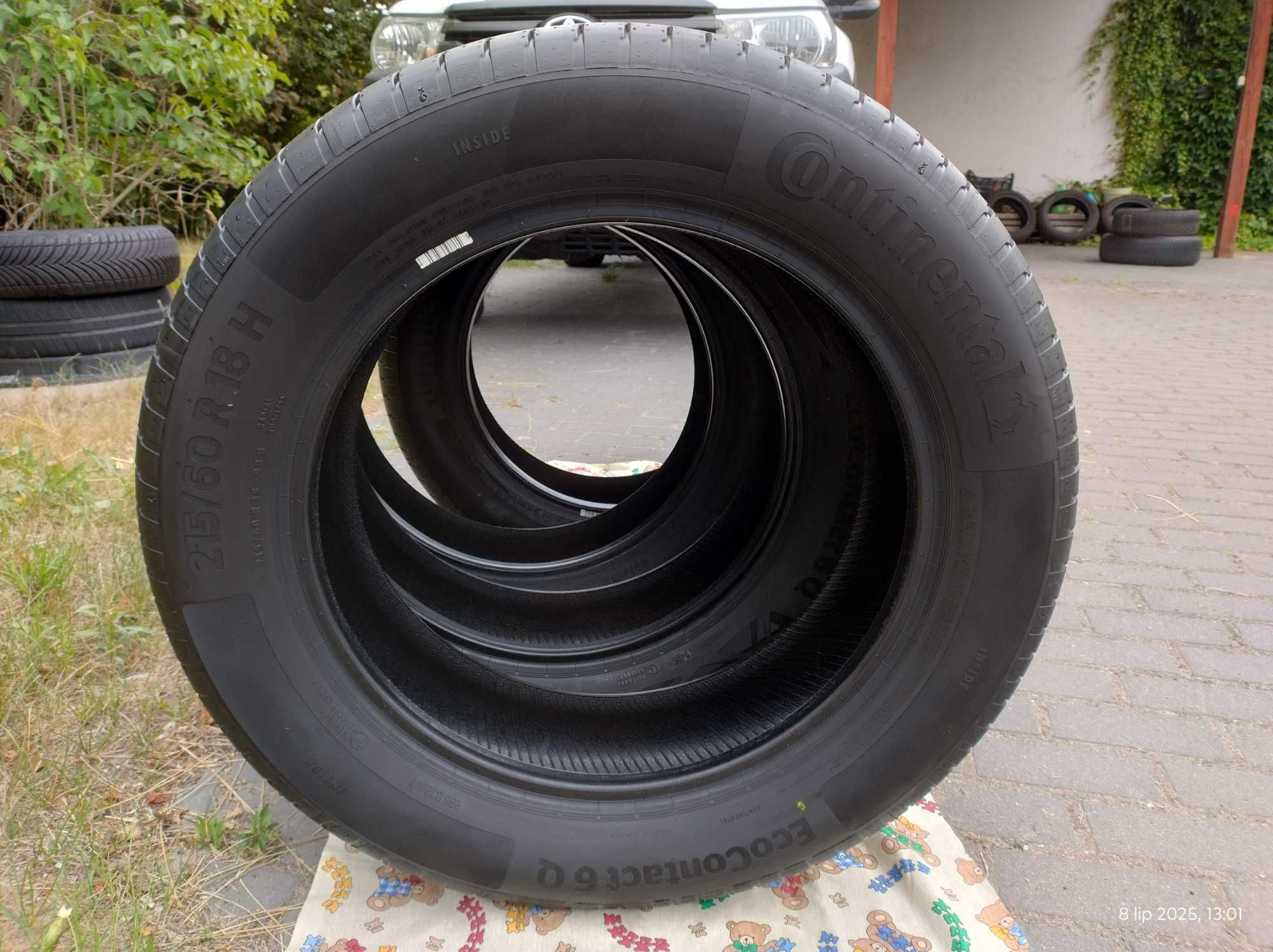 4x nowe Continental EcoContact 6Q 215/60 R18 prod. 2025