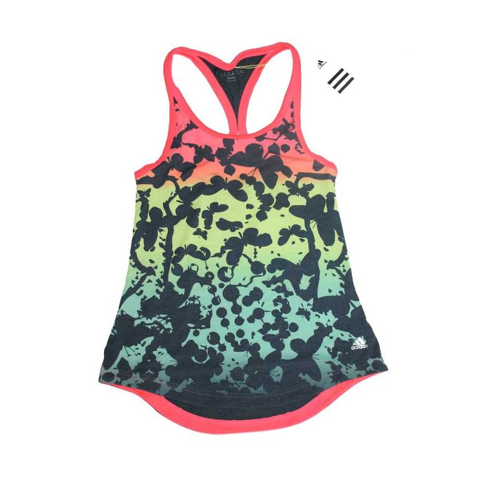 Adidas AB0035 Top – motyle, zjawiskowa kolorystyka + GRATIS 2XS