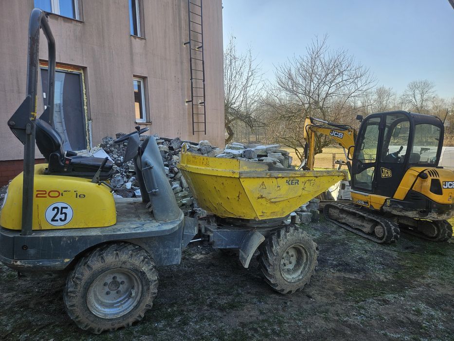 Wozidło wynajem minikoparka