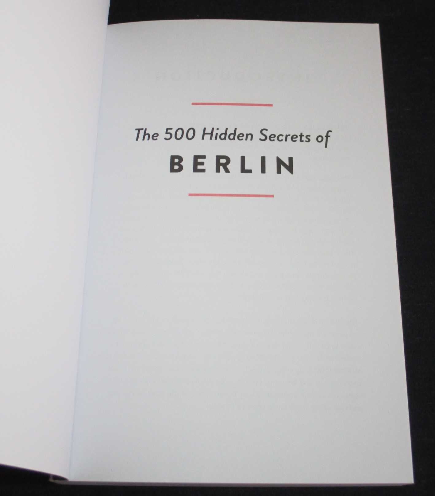 Livro The 500 Hidden Secrets of Berlin Nathalie Dewalhens