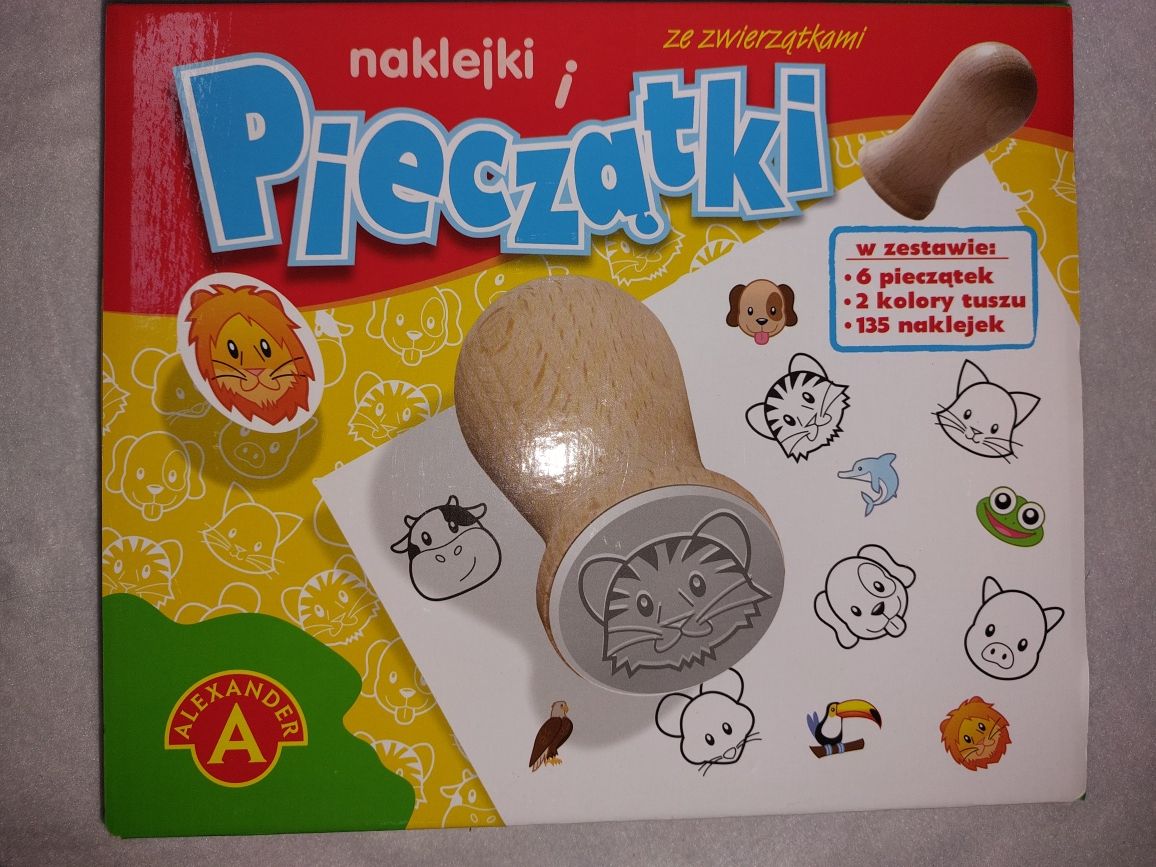 Naklejki i pieczątki ze zwierzątkami