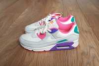 Buty Nike Air Max 90 White Multi rozmiar 38 okazja Sneakers