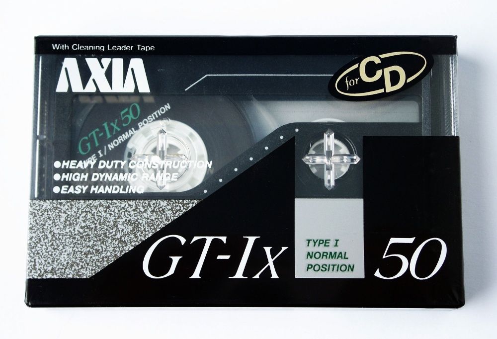 Аудиокассета AXIA GT-Ix 50 Black version