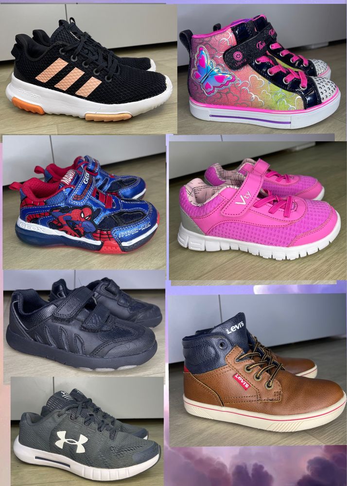 Кросівки/кеди для дівчинки/хлопчика Adidas/Skechers/Geox/Levi’s/Clarks
