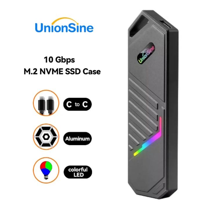 Карман SSD m2 NVMe UnionSine