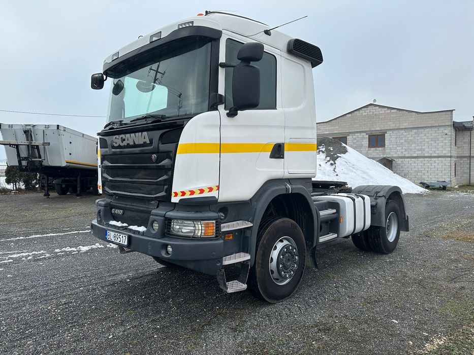 Scania G410 4x4 Hydraulika Budowlany Rolniczy Specjalny  Agrotruck Zamiana