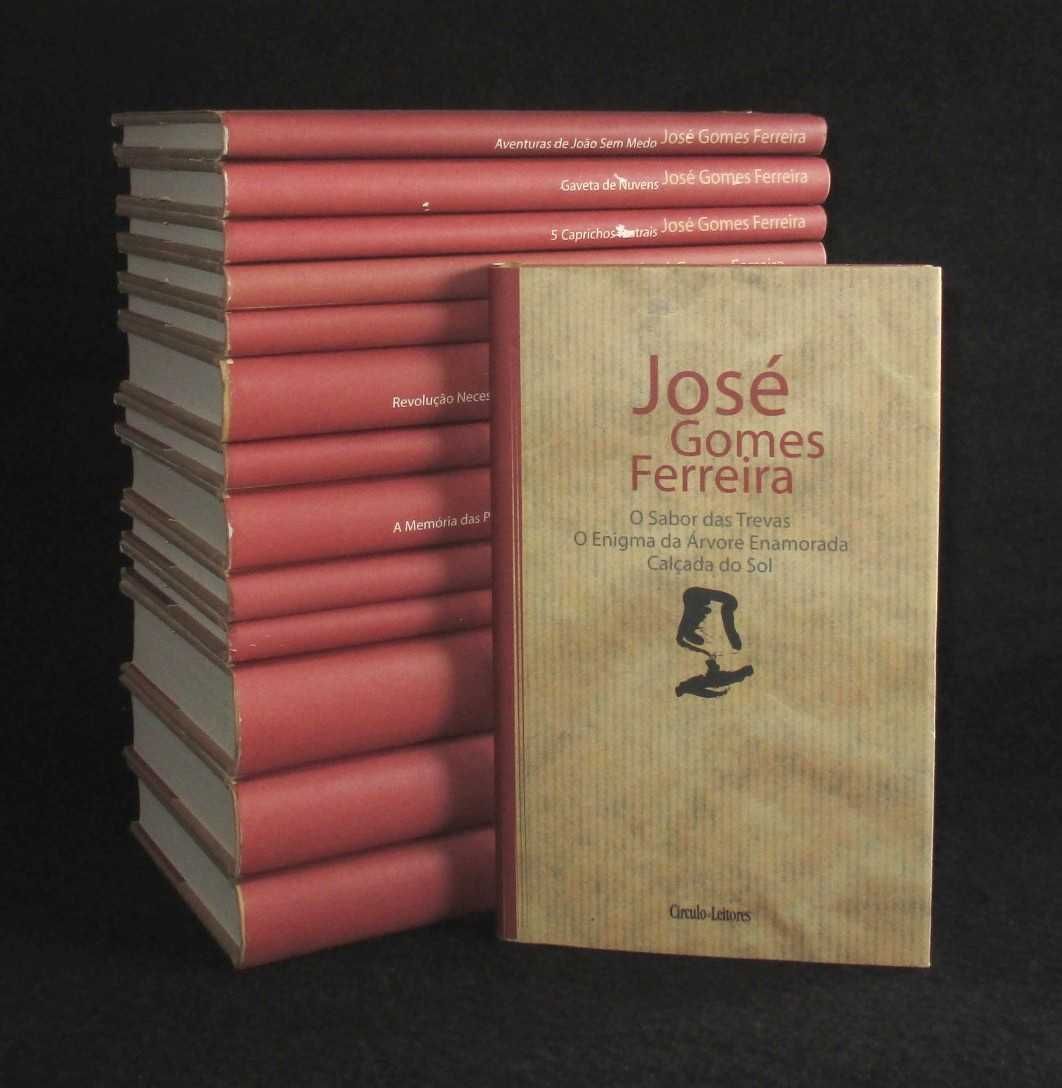 Colecção Obras de José Gomes Ferreira Círculo de Leitores 14 Volumes