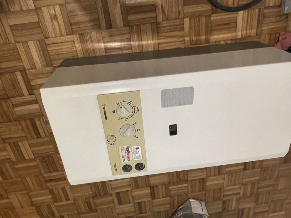 Caldeira da vulcano Baby Star a gaz de cidade a funcionar