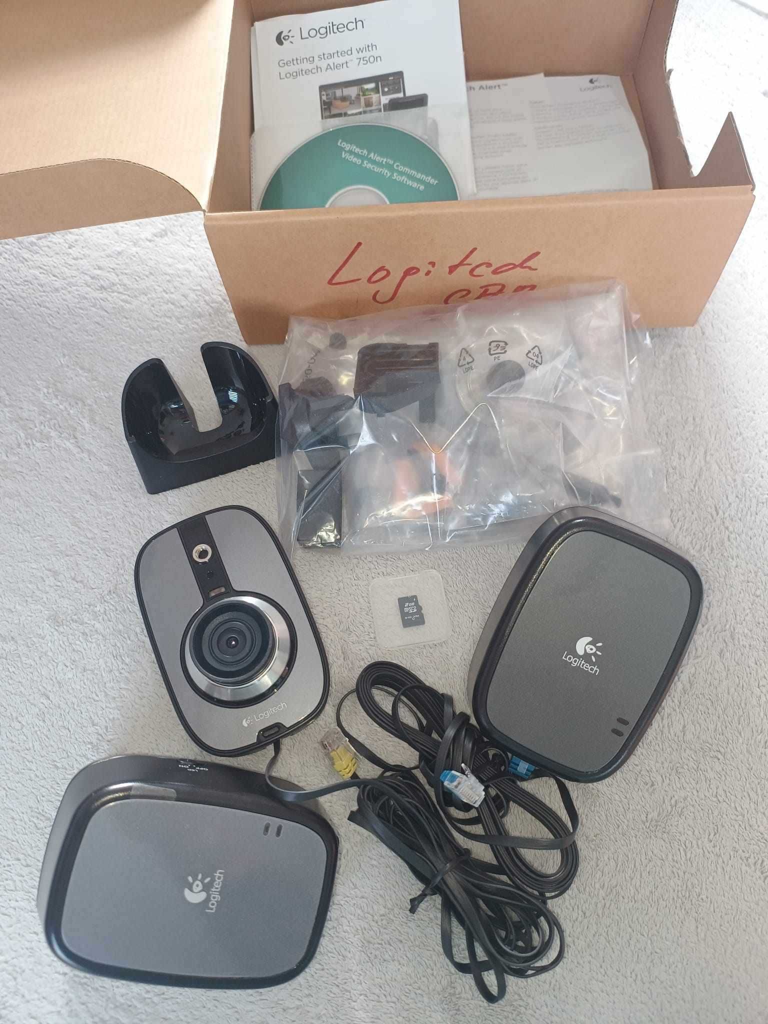 Kamera Logitech Alert 750n Indoor Master System wewnętrzna stan BDB