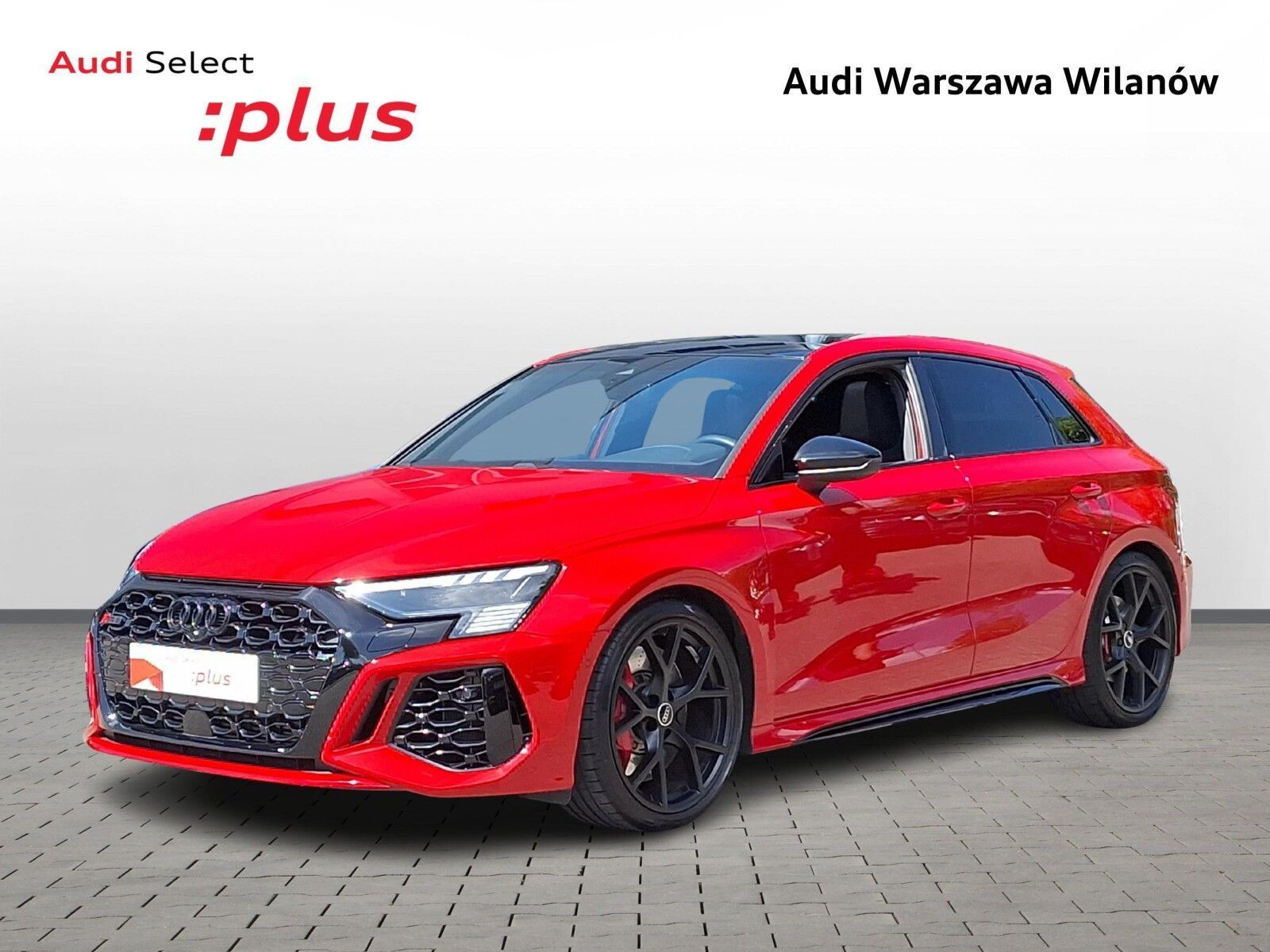 Audi RS3 Gwarancja Dach Matrix Bang Pakiet czerń Ambiente Plus