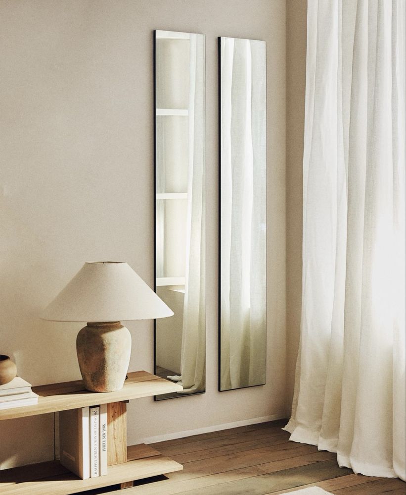 Eespelho Vertical Comprido Zara Home NOVO