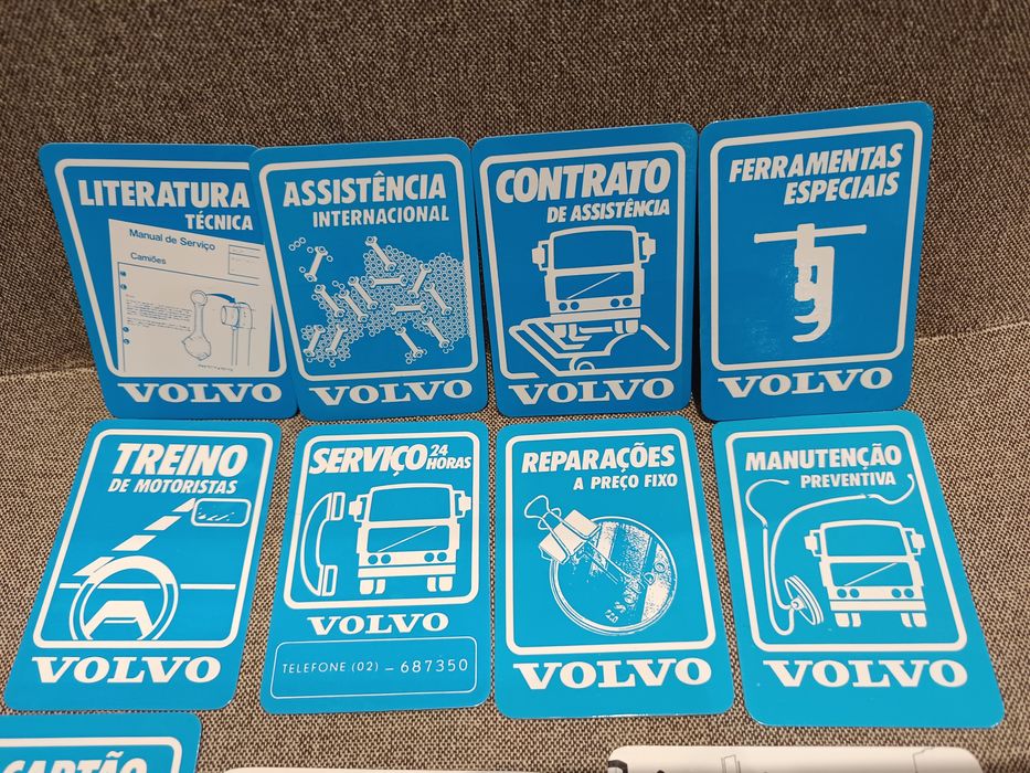 Calendários Volvo 1989